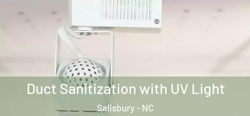  Duct Sanitization with UV Light Salisbury - NC
